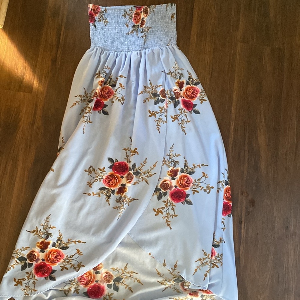 High low maxi dress